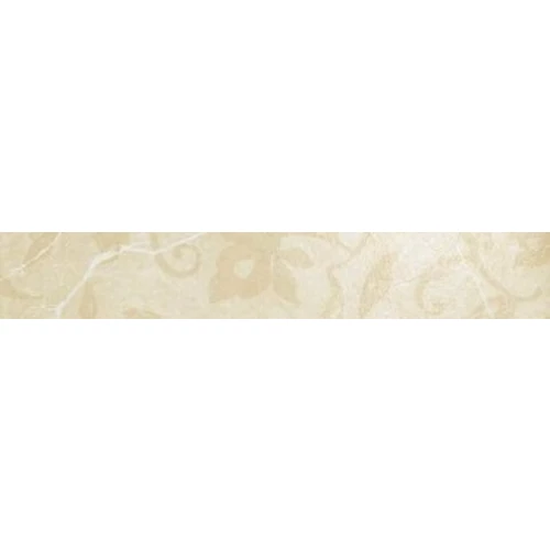 Бордюр Coliseumgres Сицилия Бежевый Фашиа Листья 7.2х45 см