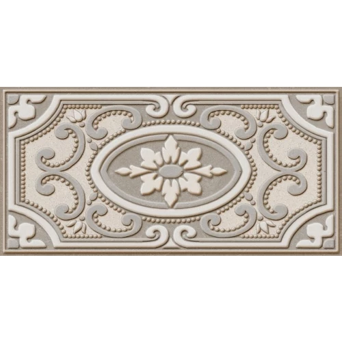 Плитка настенная Kerama Marazzi Пьяцца 2 Декор матовый серо-бежевый VT\A262\19056 20x9,9 см