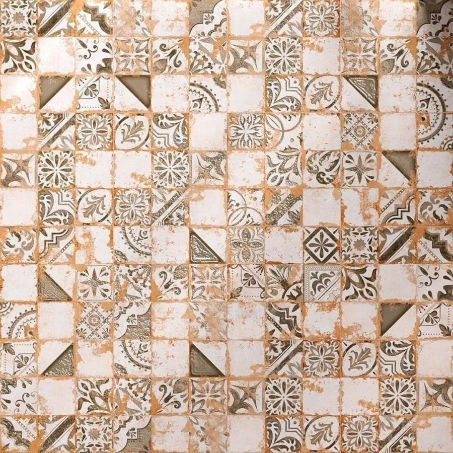 Керамогранит El Molino Memory 7 Gris Brillo матовый с блеском многоцветный 58х58 см