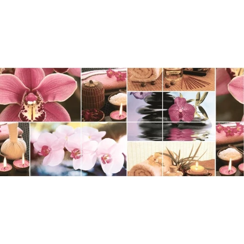 Панно Дельта Керамика Romance из 6-ти пл. P6D184 90х40 см