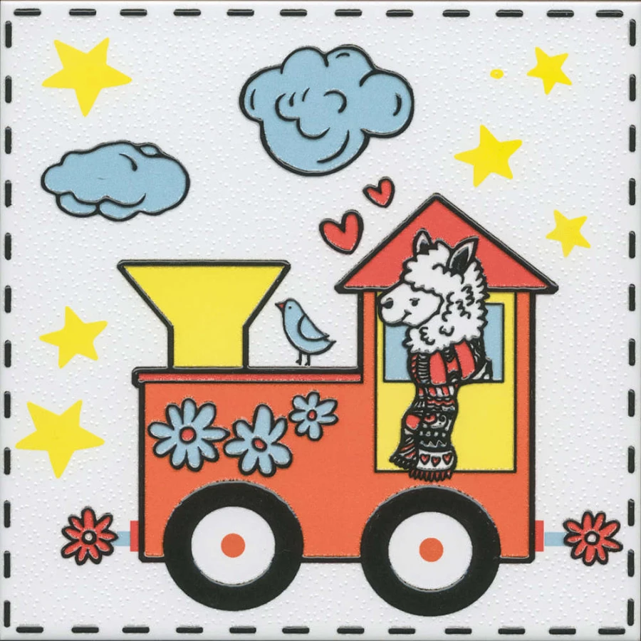 Декор Kerama Marazzi Альпаки 1 полуматовый многоцветный OP/A221/5009 20x20 см