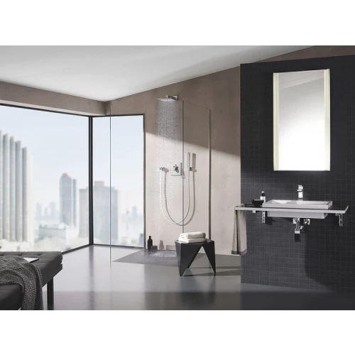 Верхний душ Grohe Rainshower Allure с душевым кронштейном I режим хром 26054000 286 мм