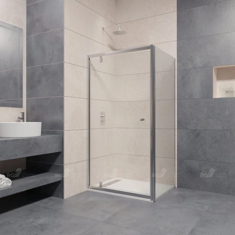 Душевой уголок RGW PA-35 PA-05 + Z-12 Прозрачное 04083588-11 80х80 см