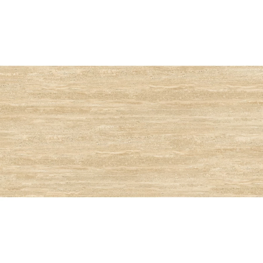 Керамогранит Cersanit Travertino бежевый ректификат рельеф A17422 120х60 см