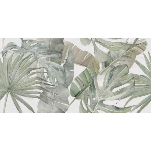 Плитка настенная Azori Fortezza Foglia матовая зеленая 00-00109470 63х31,5 см