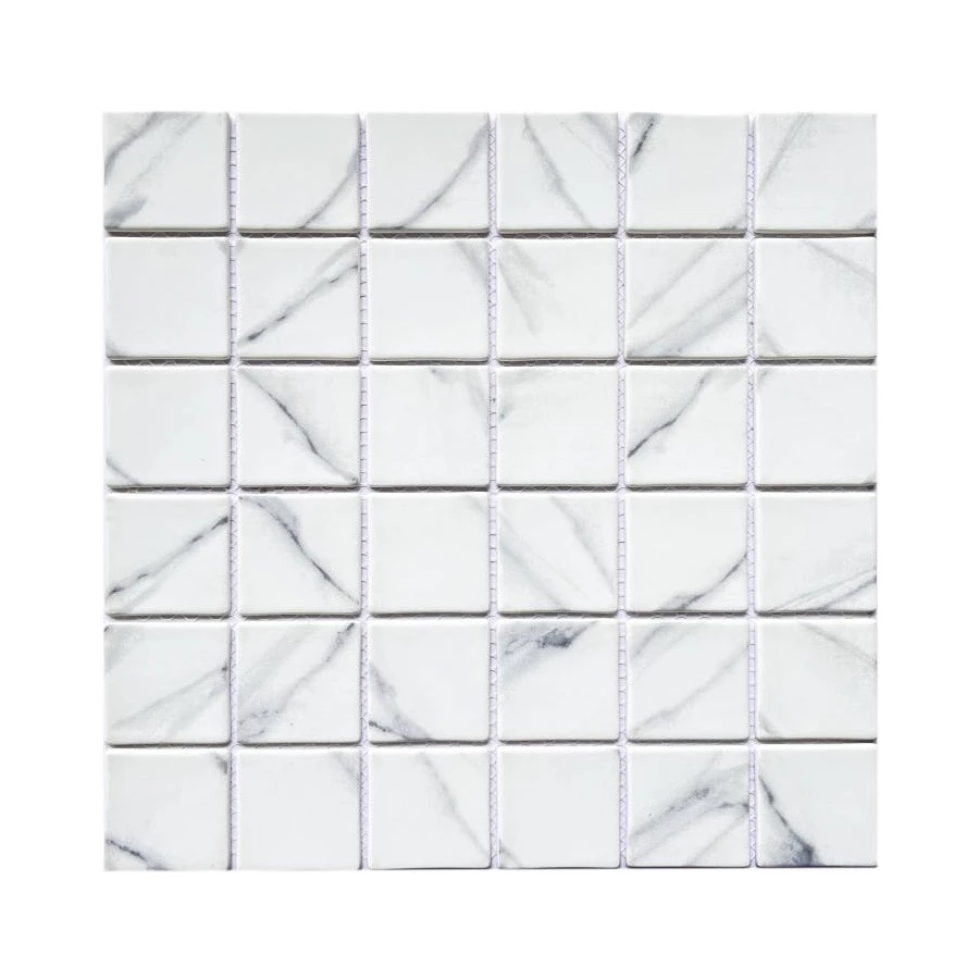 Мозаика Pixel mosaic Soft Touch из стекла чип 48x48 мм сетка PIX765 300х300x4 мм