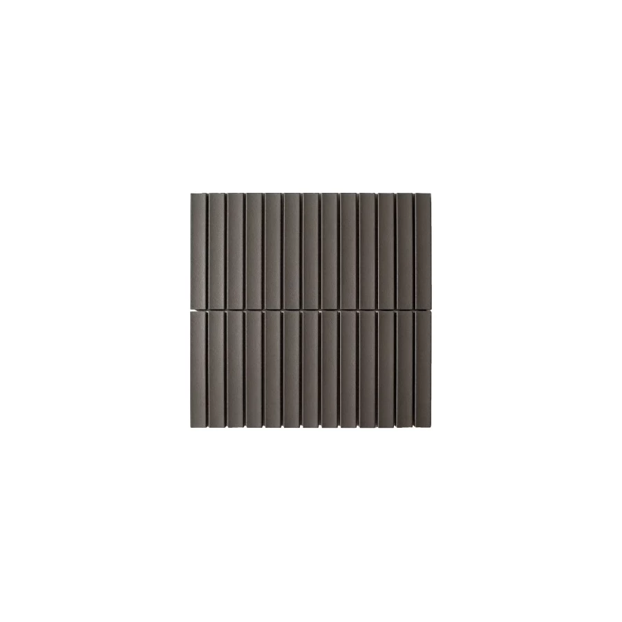 Мозаика Imagine Mosaic Керамик Мозаик / Ceramic Mosaic 145х20 матовая темно-серая KST2-2U 29,9х29,6 см