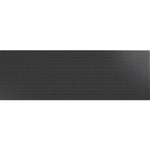 Керамическая плитка Emigres Rev. Mos silextile lap. negro rect. черный 25x75 см