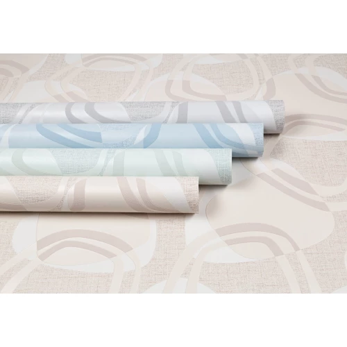 Обои флизелиновые Palitra Home Gemma HomeColor голубые HC31206-16 1,06х10,05 м