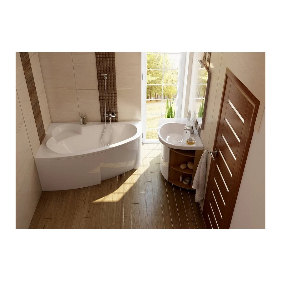 Ванна Ravak Asymmetric L C481000000 170x110 см