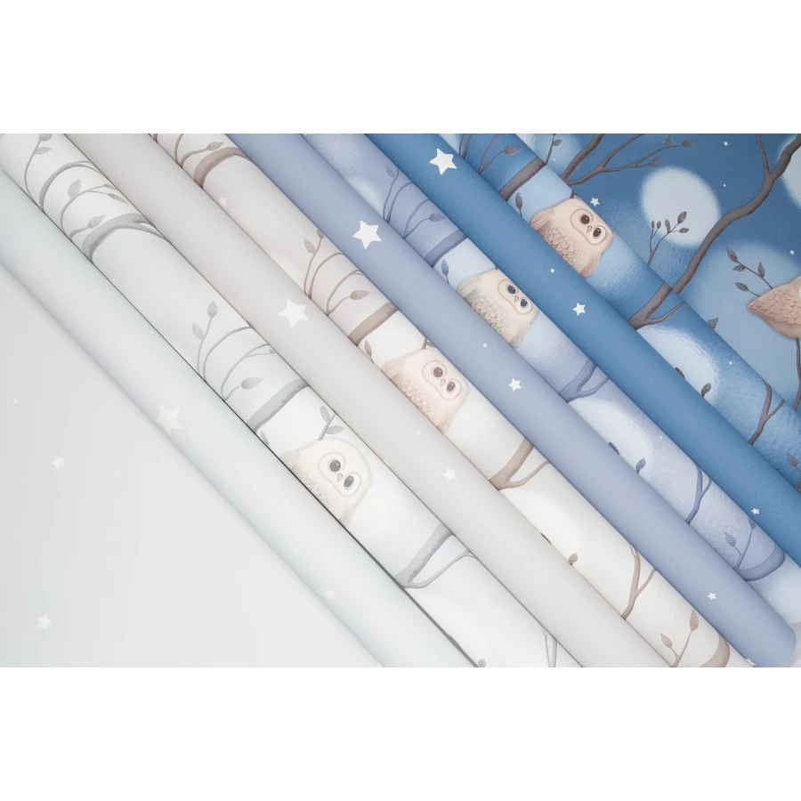 Обои флизелиновые Palitra Home Dream HomeColor синие HC72162-46 1,06х10,05 м