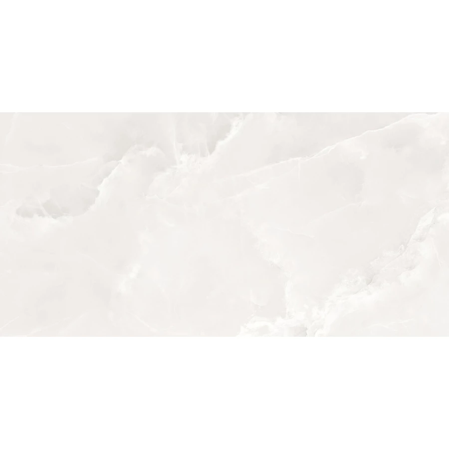 Керамогранит Laparet Onyx Lux Bianco полированный матированный белый 120х60 см