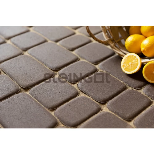 Тротуарная плитка Steingot Классика Темно-коричневая 60 мм