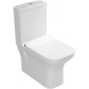 Унитаз напольный Serel Nita с тонким сиденьем с микролифтом NT12SL