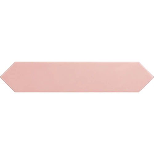 Плитка настенная Equipe Arrow Blush Pink 25823 глазурованный глянцевый розовый 25*5 см