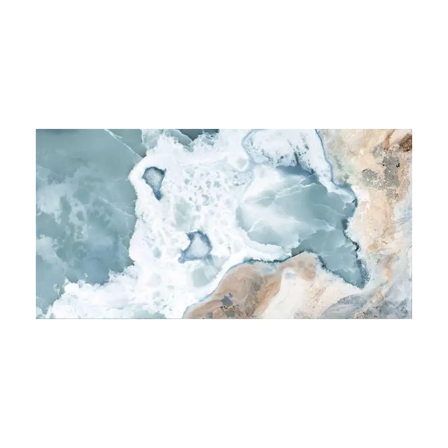 Керамогранит Majorca Tiffany Marea Full Lap глянцевый зеленый Mti00000004FL 120х60 см