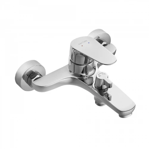 Смеситель Santek Форт для ванны с аксессуарами хром WH5A10004C001