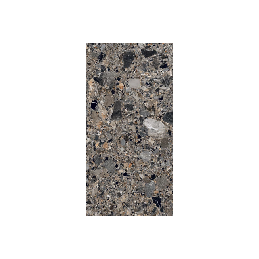 Керамогранит Concor Porcelain Ceppo Natural Polished глянцевый серый 210039 120х60 см