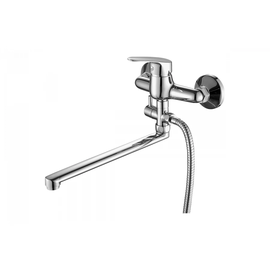 Смеситель для ванны и душа Fashun хром A2216