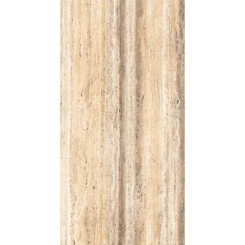 Керамогранит Creanza Rock Travertino Beige Shape+Glue Art 3D-глазурь матовый бежевый SH1008-G 120х60 см
