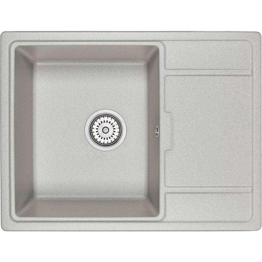 Кухонная мойка Granula 6503, БАЗАЛЬТ 65х50 см