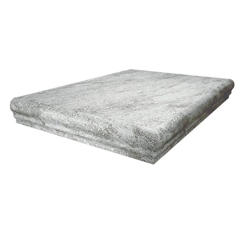 Ступень угловая правая из керамогранита Kerama Marazzi Терраса матовая серая SG158700N/GR/AND 30х30 см