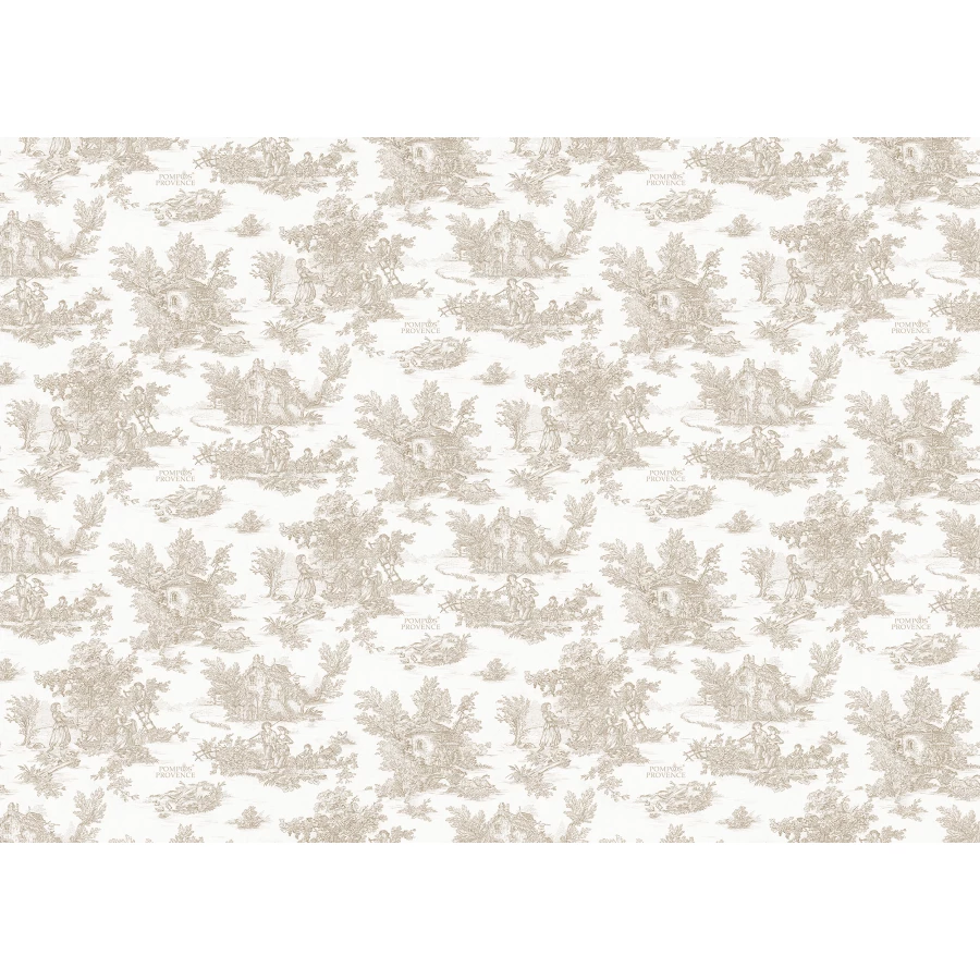 Обои флизелиновые Marburg Glööckler Pompöös Provence бежевые 35625 0,53х10,05 м