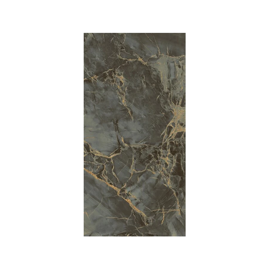 Керамогранит Meili Ceramic Aran Polish глянцевый серо-коричневый 160х80 см