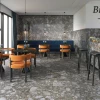 Ступень фронтальная Atlas Concorde Россия Форте деи Марми Омбра ди Цараваггио / Forte dei Marmi Ombra di Caravaggio матовая черная 620070002420 80х33 см