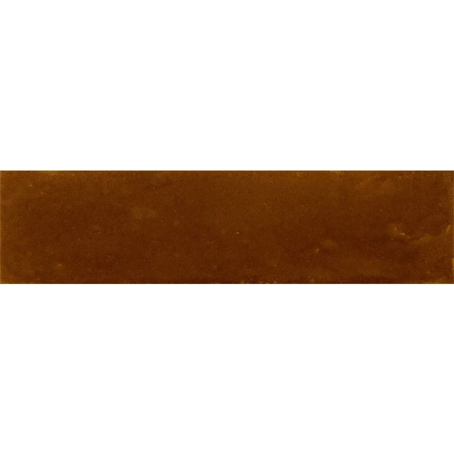Плитка настенная Ribesalbes Hope Ocre глянцевая терракотовая 30х7,5 см