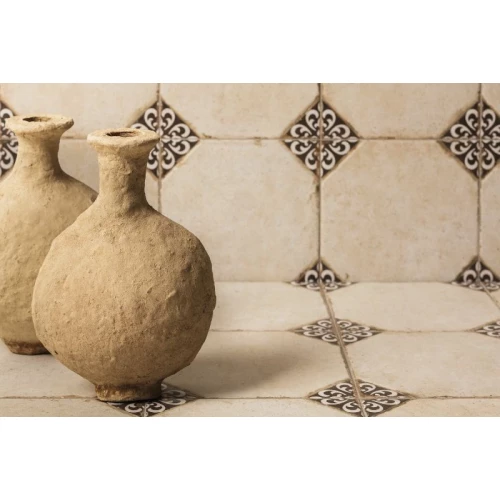 Керамогранит Peronda FS Field Black LT матовый бежево-чёрный 3388938322 45,2х45,2 см