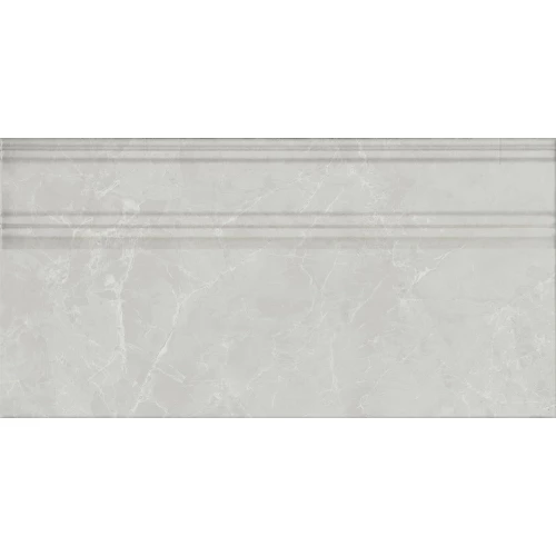Плинтус Kerama Marazzi Монте Тиберио обрезной глянцевый серый FME028R 40x20 см