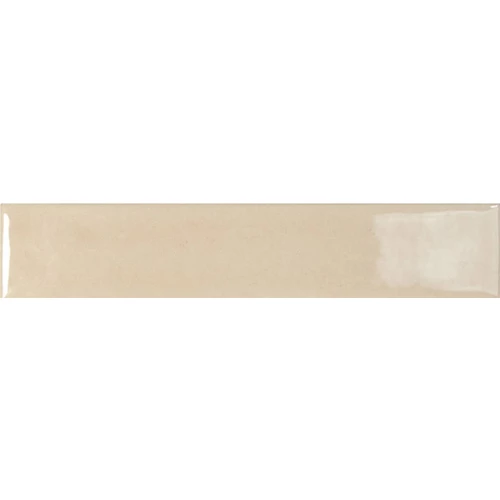 Плитка керамическая WOW Нувель Алмонд Глосс / Nouvelle Almond Gloss глянцевая бежевая 139378 16х3 см