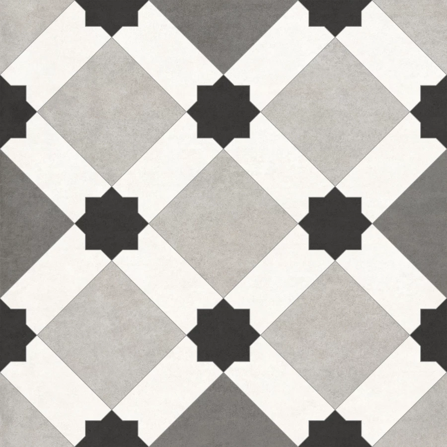 Керамогранит New Trend Design Art Mix 2 матовый многоцветный GP2020DMX23 20х20 см