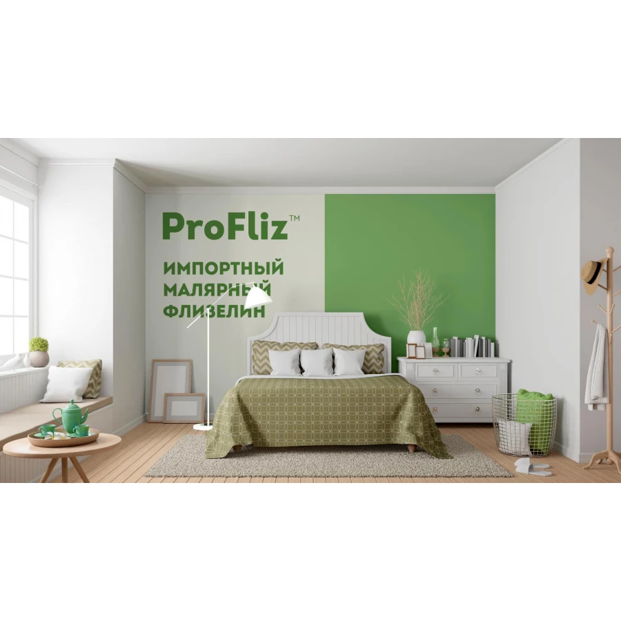 Обои флизелиновые Palitra Life ProFliz Палитра белые PL44130-01 1,06х25 м