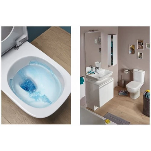 Чаша унитаза-компакта Jacob Delafon Struktura безободковая UJX102-00