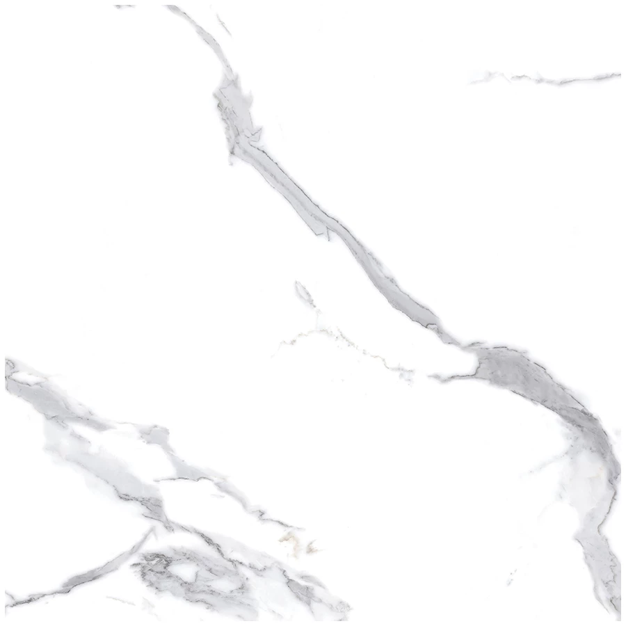 Керамогранит Ceradim Calacatta Splendid Silver Полированный белый 60х60 см