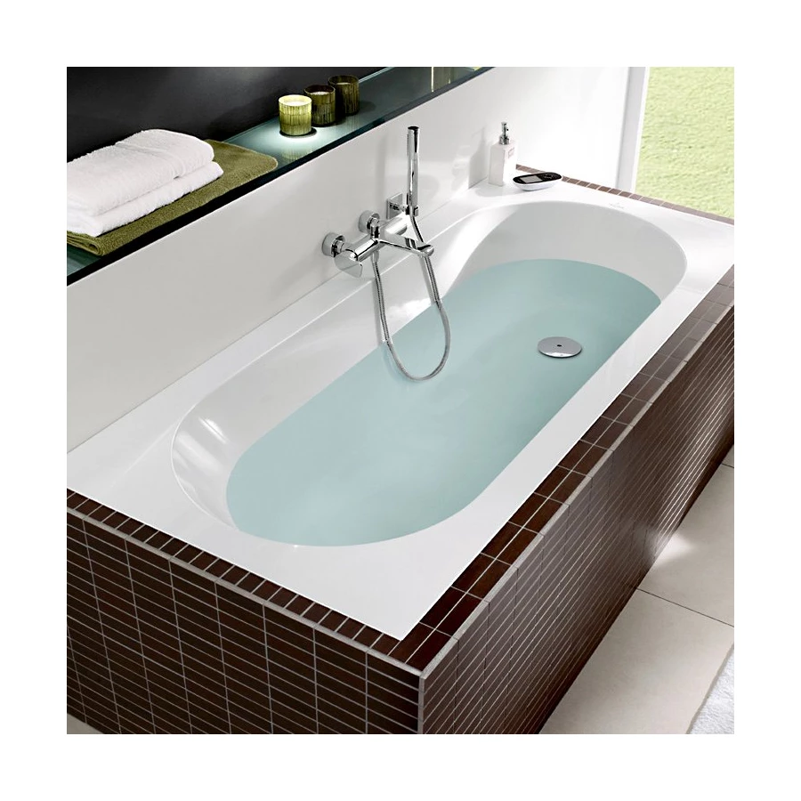 Квариловая ванна Villeroy&Boch Oberon UBQ180OBE2V-01 180x80 см