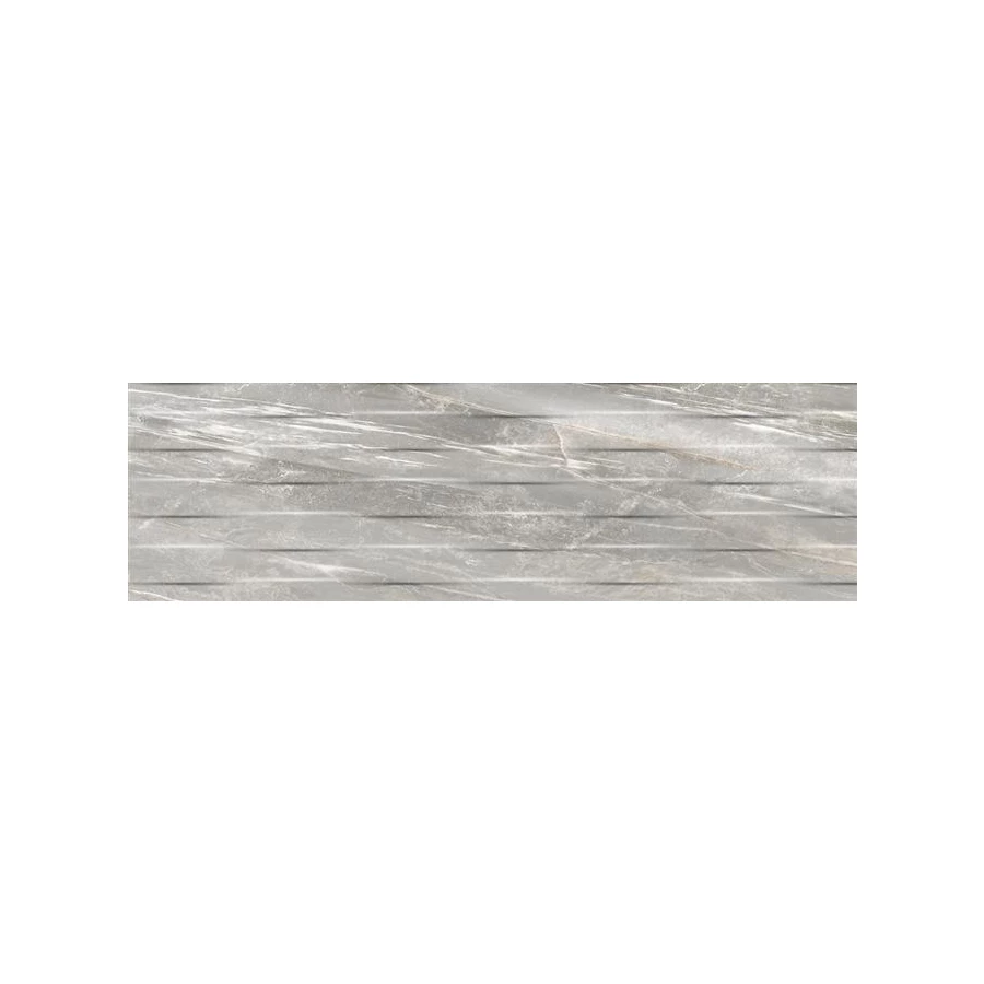 Плитка настенная Sina Tile Molendo Rustic Grey 3167 матовая серая 100х30 см