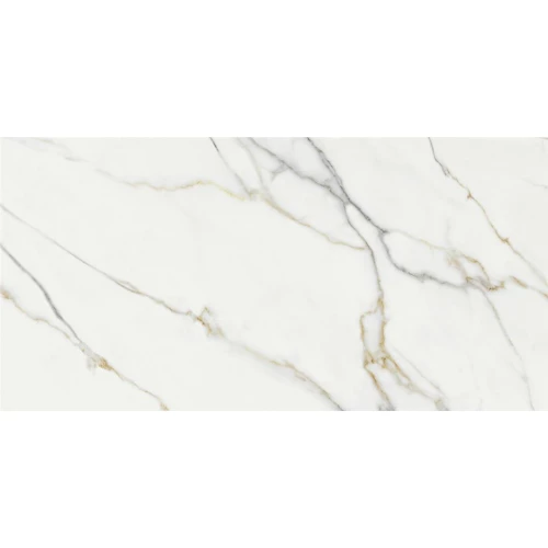 Керамогранит Keratile Aston Gold Sat полуматовый белый CAN5ASTNQDHA 120х60 см