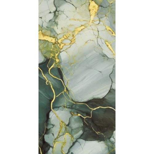 Керамогранит Seratonia Glossy Dream Gold светло-зеленый 120х60 см