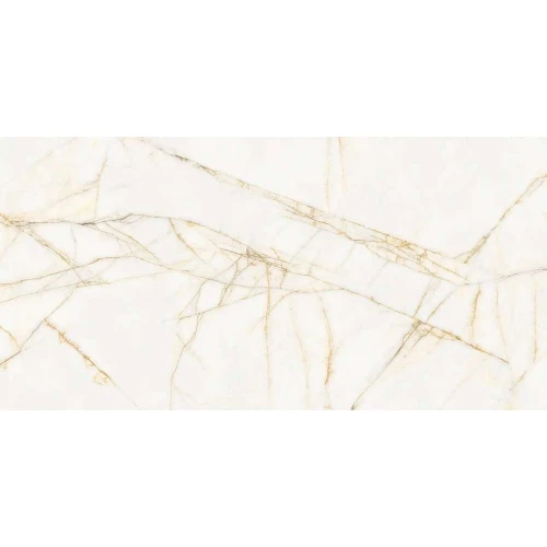 Керамогранит Flaviker Supreme Hedonism Golden Spider Lux глянцевый белый PF60017238 120х60 см