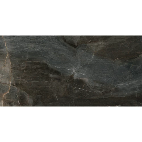 Керамогранит Laparet Stellar Wind темно-серый Полированный 120х60 см