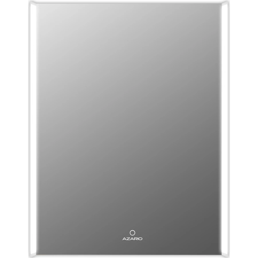 Зеркало Azario Gela в алюминиевом корпусе подсветка сенсорный выключатель с функцией диммера AZ-Z-070CS 60х80 см