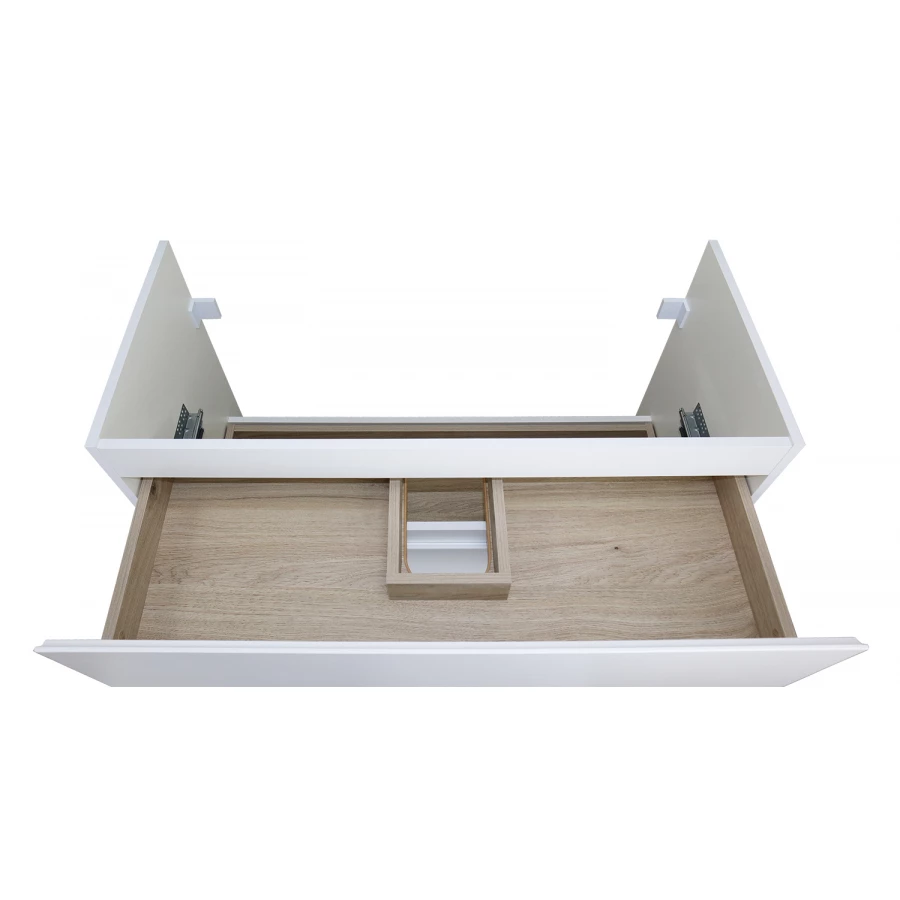 Комплект Тумба Azario Мила 90 Н напольная с раковиной Monte 900 белый CS00089953 91х47х86 см