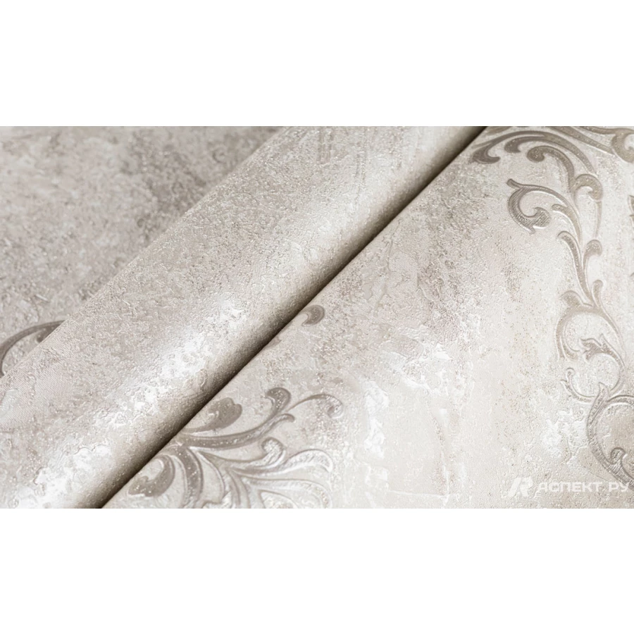 Обои флизелиновые Аспект Кармен Бежевый 70570-12 1,06х10,05 м