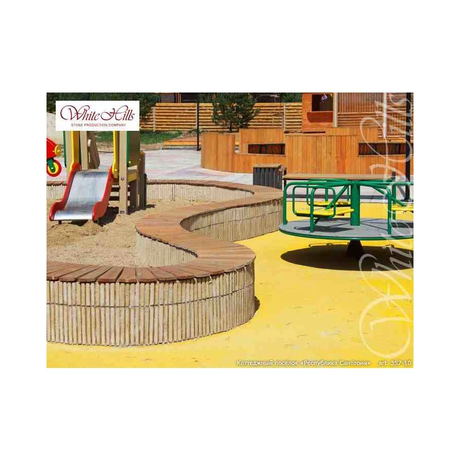 Плитка под кирпич White Hills Тиволи Брик 357-10 25х2,5х1,5 см