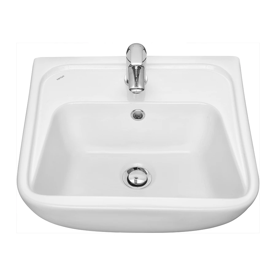 Умывальник Santek Лонги 1 отверстие 1.WH50.1.753 45 см