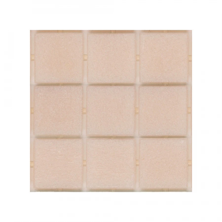 Мозаика стеклянная Trend Vitreo 165 на бумаге 2x2 глянцевая бежевая 165*-papper 31,6х31,6 см