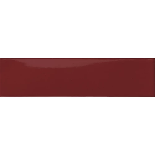 Плитка керамическая 41zero42 Каппа Бордеаух / Kappa Bordeaux глянцевая бордовая 4101044 20х5 см